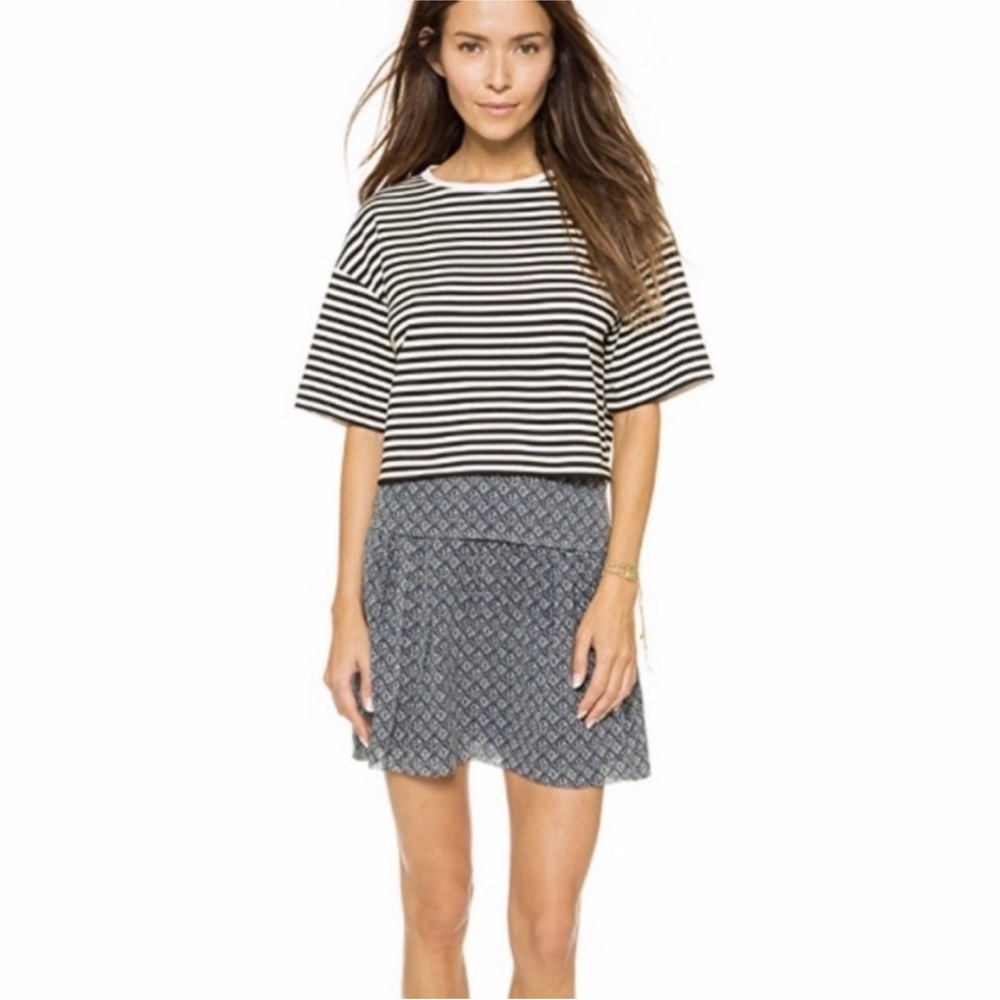 Madewell Nico Silk Skyline Skirt - 4